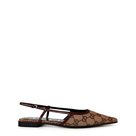 Gucci slingback ballet flat